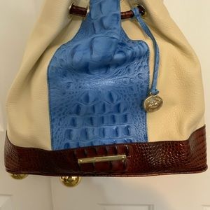 Brahmin Long Gathered Strap Handbag